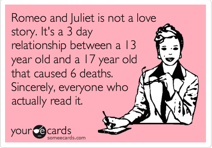 Essay on romeo and juliet love or lust